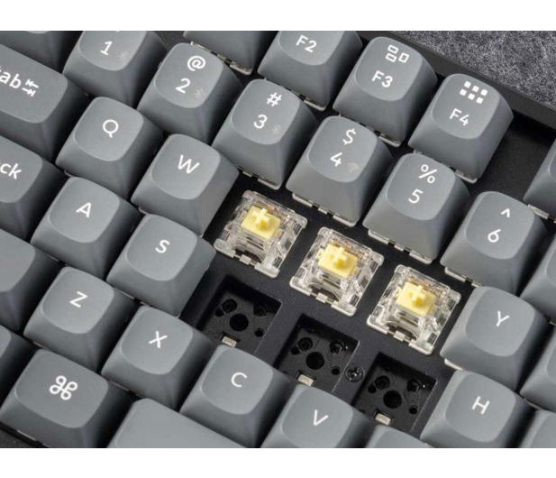 Keychron K8 Max J4 QMK Wireless Mechanical RGB ALU HotSwap Banana - 1507462 - zdjęcie 3